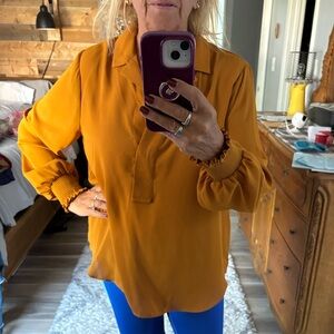 Gibson Latimer Golden Blouse